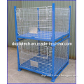 Foldable Wire Container for Warehouse Storage (DP-WC09)